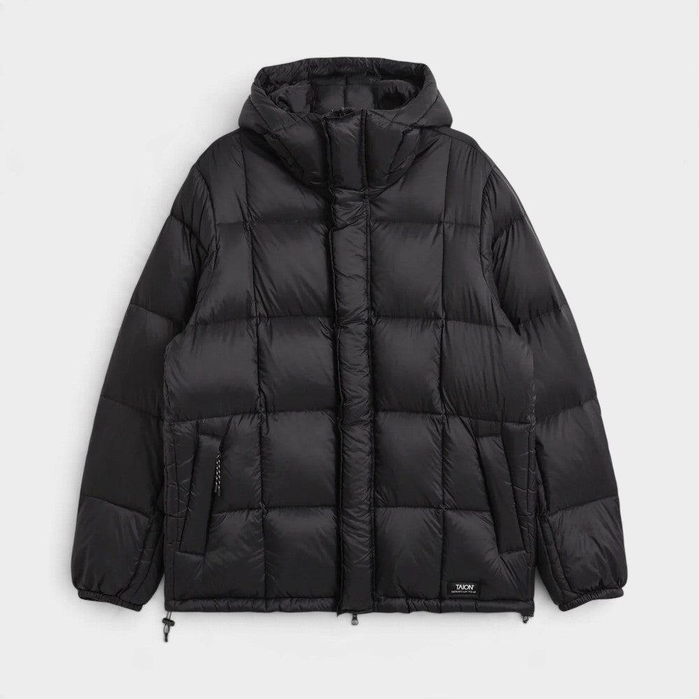 Taion Mountain Hooded Flyforont Jack Black Taion-106vfmt-black
