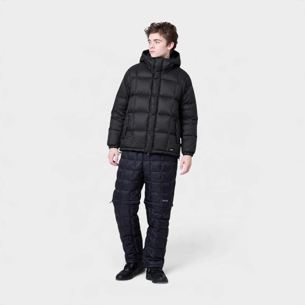 Taion Mountain Hooded Flyforont Jack Black Taion-106vfmt-black