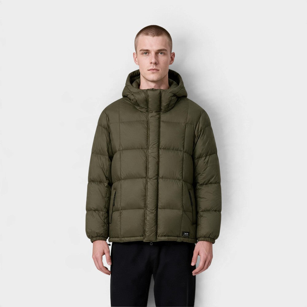 Taion Mountain Hooded Flyforont Jack Dark Olive Taion-106vfmt-d-olive