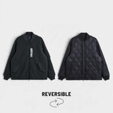 Reversible MA-1 Faux Wool Down Jacket