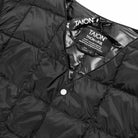 Taion V Neck Button Down Vest Black Taion-001
