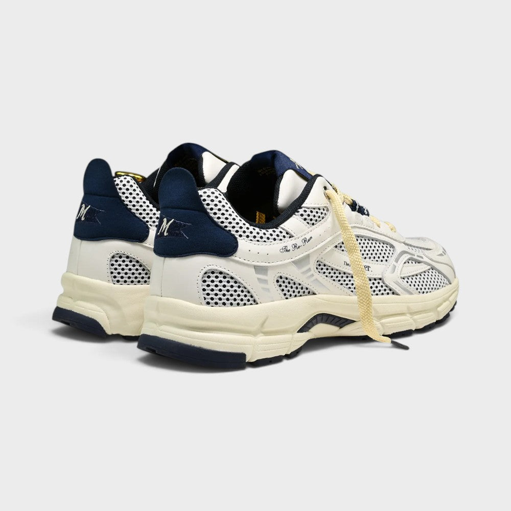 The Mercer Brand The Re-run Flag White Blue Me263009-155