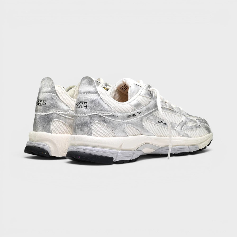 The Mercer Brand The Re-run Metallic Silver Me261007-996