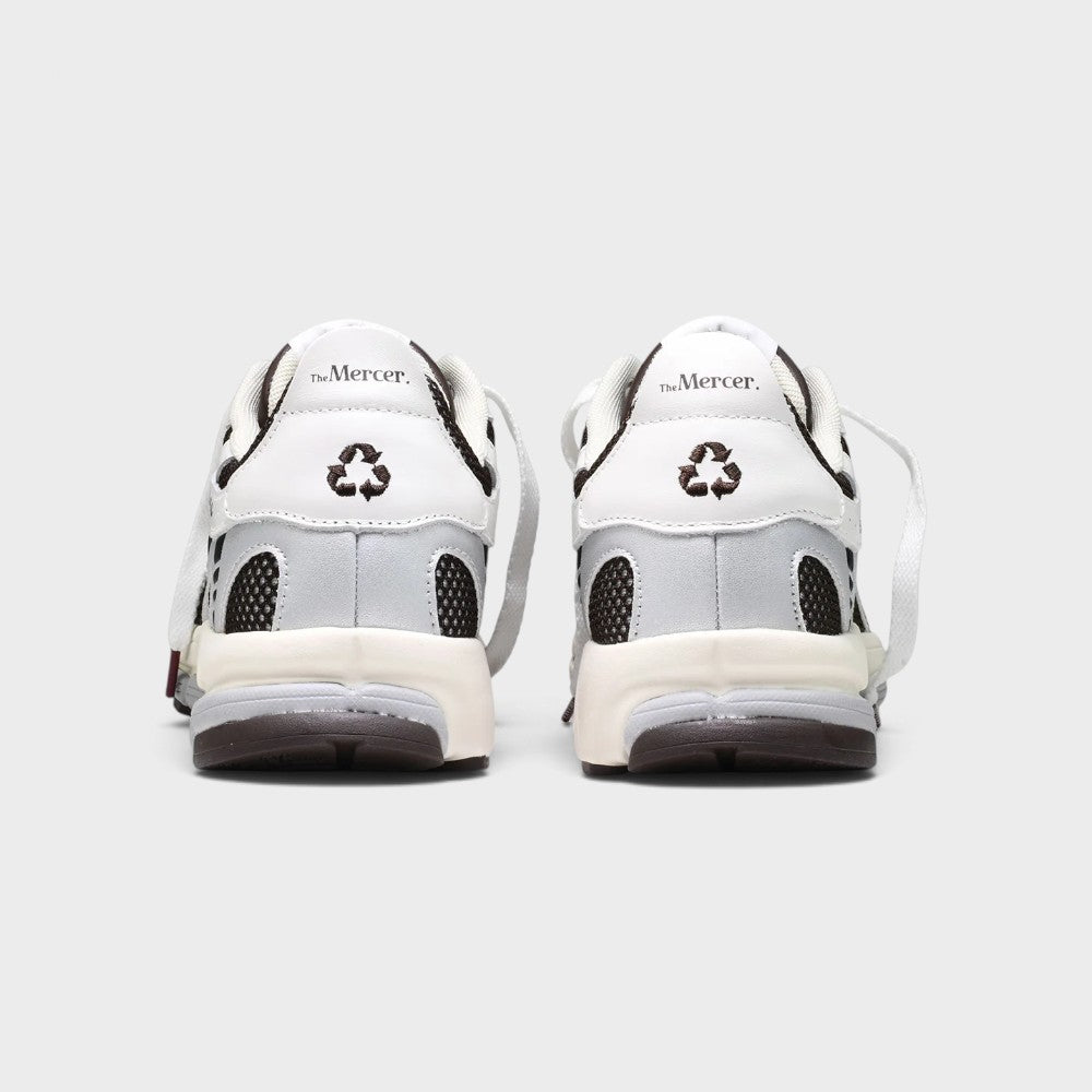 The Mercer Brand The Re-run White Silver White Brown Me263001-157