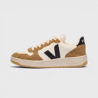 Veja V-10 Leather Pure Black Tent Vi0221444
