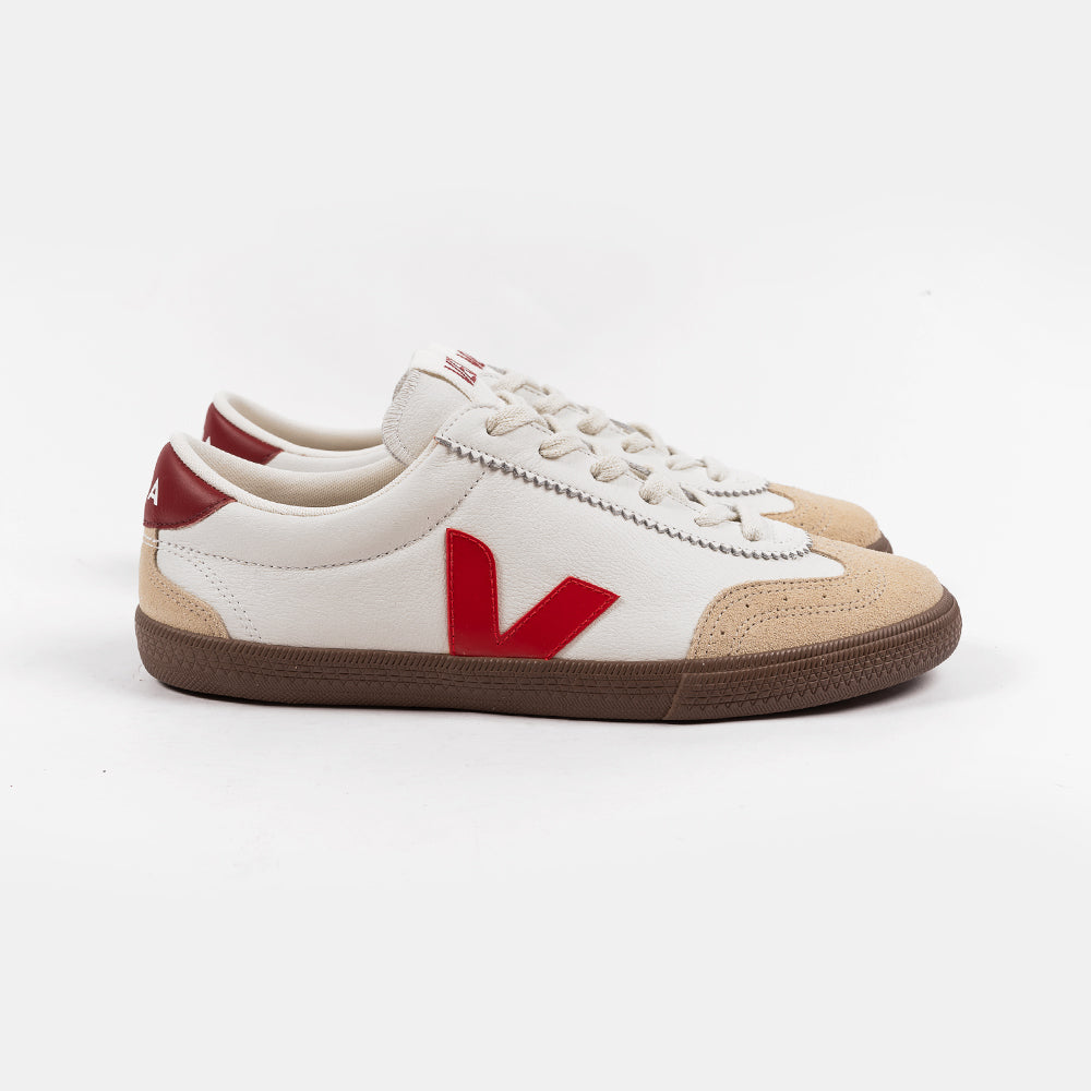 Veja Volley Leath Wht/Pekin/Bark Vo2003533b