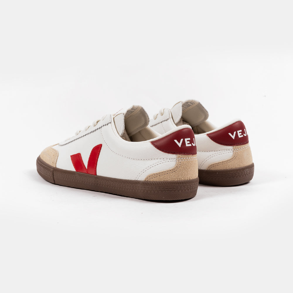 Veja Volley Leath Wht/Pekin/Bark Vo2003533b