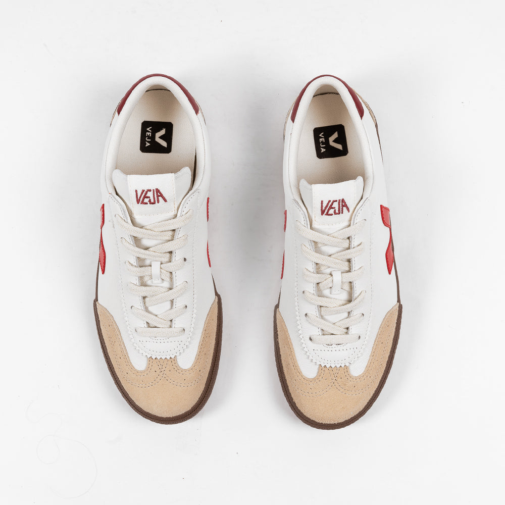 Veja Volley Leath Wht/Pekin/Bark Vo2003533b