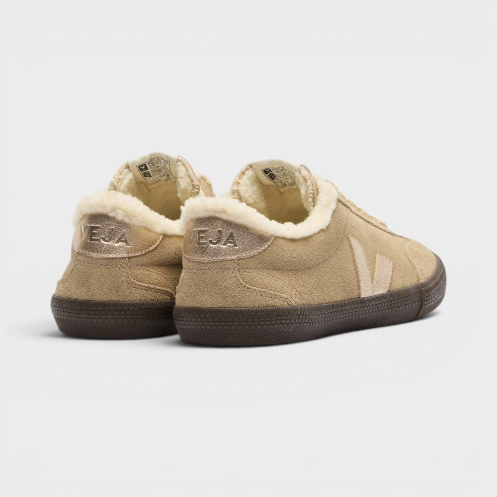 Veja Volley Winter Suede Dune Platine Eagle Vu0321860