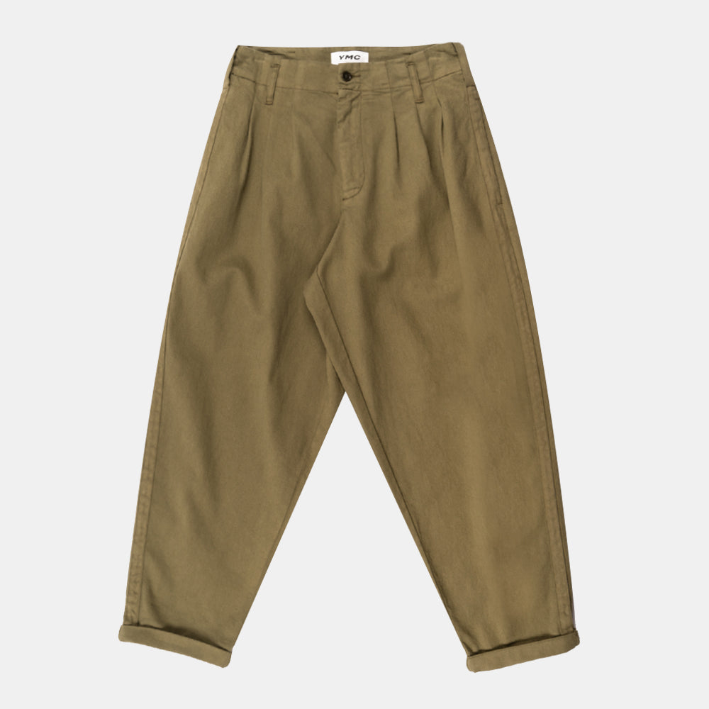 Ymc Creole Peg Trouser Olive Green P4xab-30