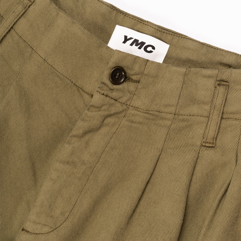 Ymc Creole Peg Trouser Olive Green P4xab-30