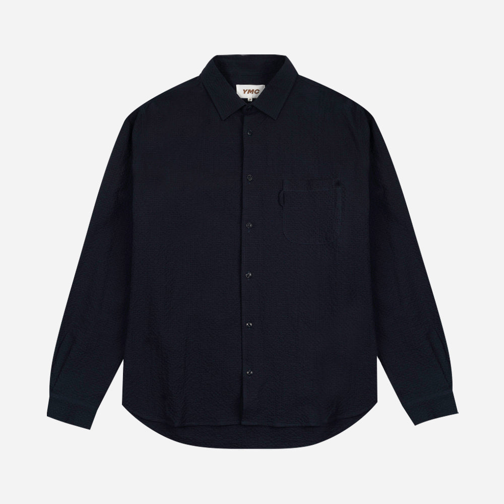 Ymc Curtis Shirt Navy P2azi-navy